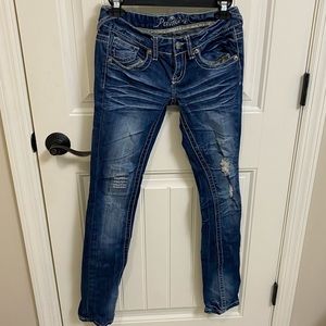 Dark Denim Straight Leg Jean